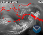 Latest GOES Water Vapor