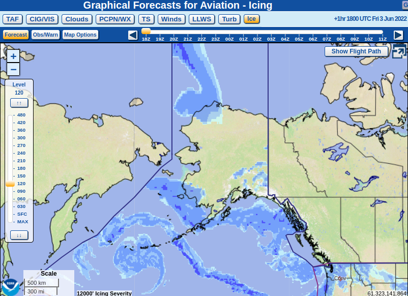 Graphical Forecasts for Aviation