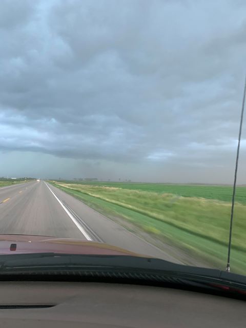 Map of the Derecho movement from Utah to North Dakota