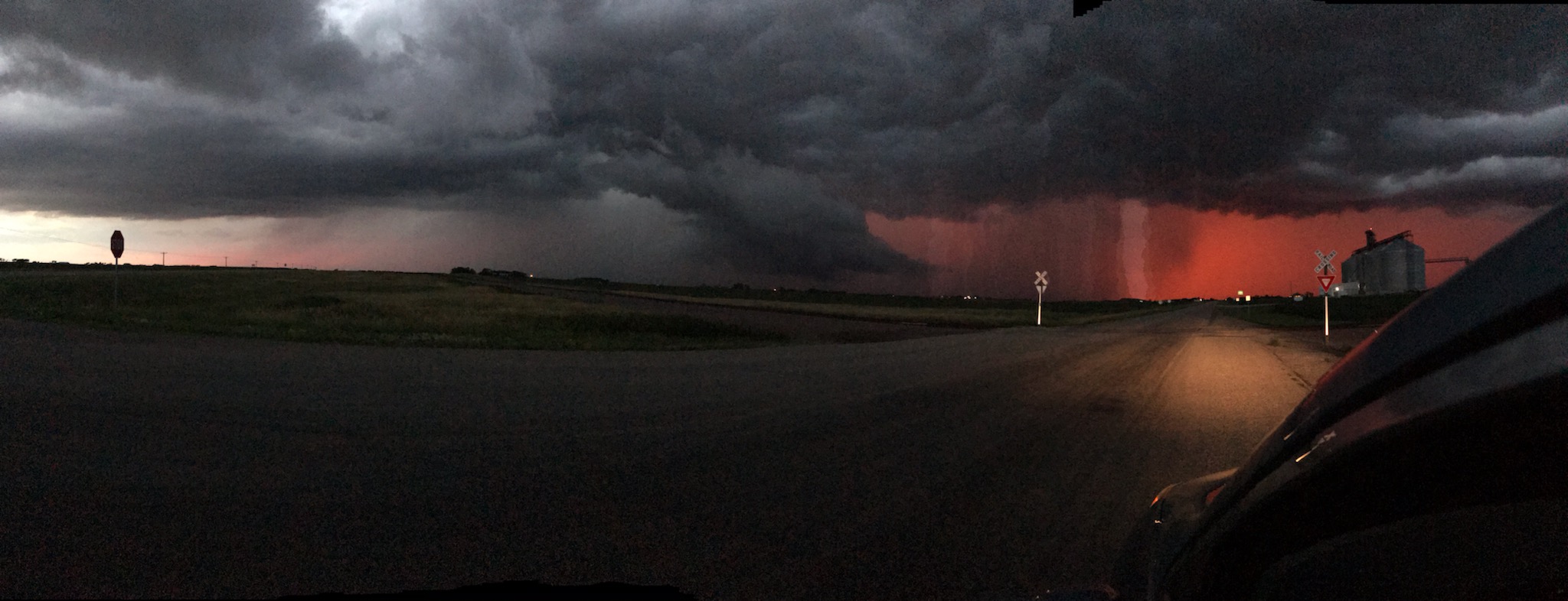 Tree snapped 2 miles west of Westport, SD (Kristi Burns)