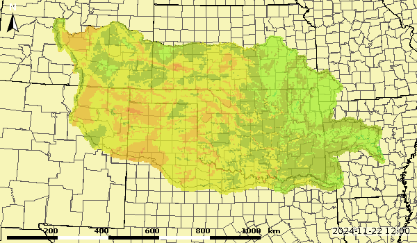 0.1m Soil Moisture Normal Percent