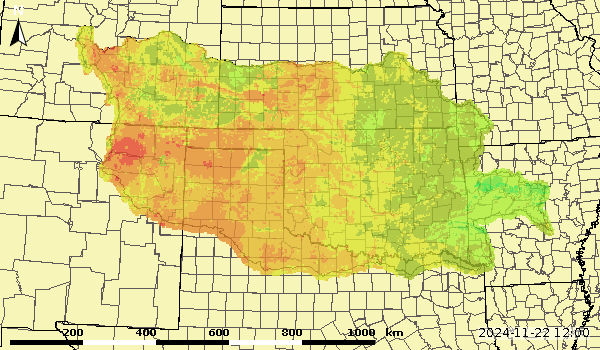 0.6m Soil Moisture Normal Percent