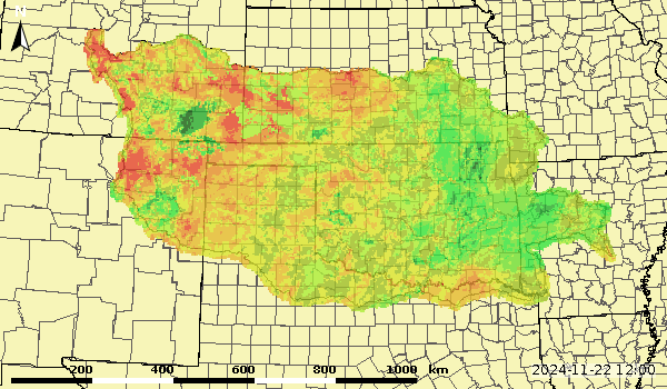 0.75m Soil Moisture Percent