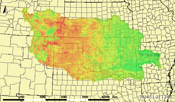 1.5m Soil Moisture Normal Percent