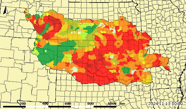 Upper Zone Percent Full