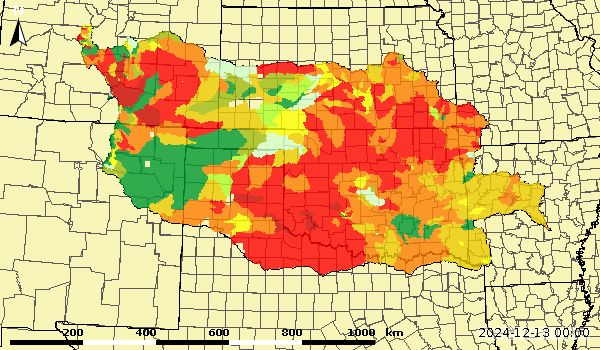 Upper Zone Percent Full