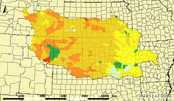 Upper Zone Soil Moisture