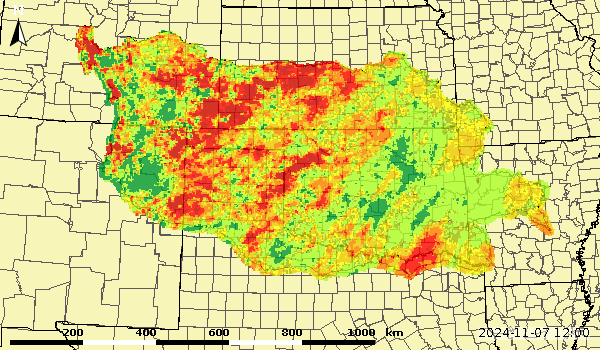 Lower Zone Soil Moisture Anomaly