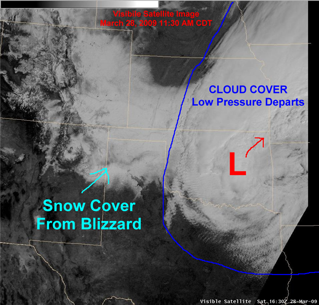 March 28 Satellite