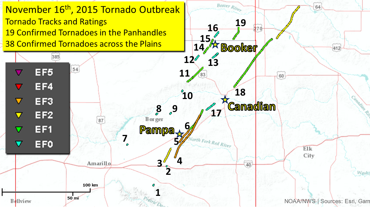 Tornado Tracks