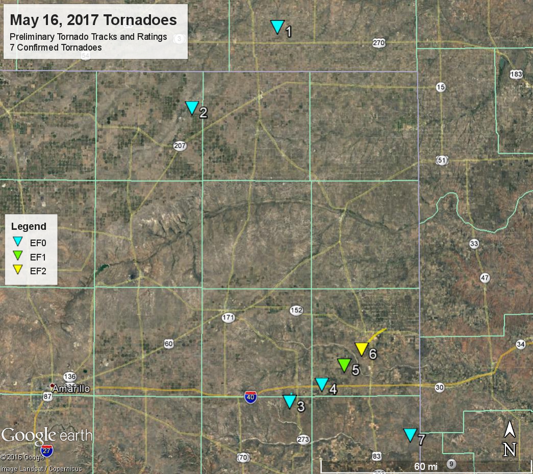 Confirmed Tornadoes 