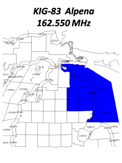 Alpena NWR Service Area