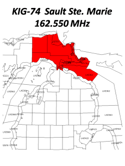 Sault Ste. Marie Transmitter Service Area