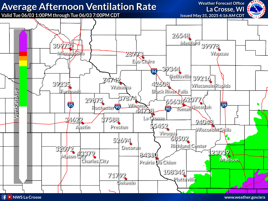 Ventilation Rates Day 4