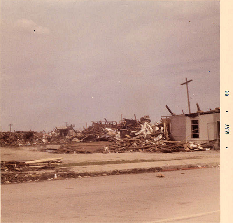 This is looking northeast from Riverside Drive on the north side of the river.