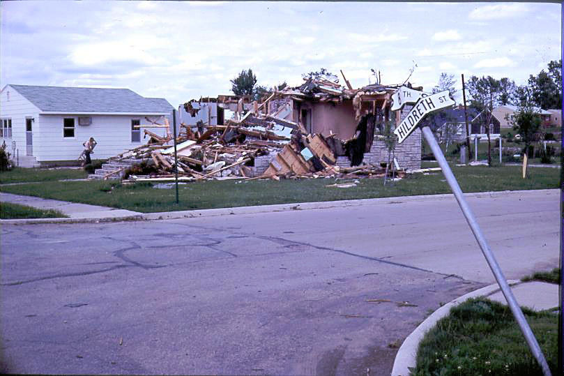 Corner of 8th and Hildreth in Charles City, IA