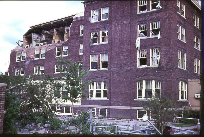 St. Charles Hotel northwest corner of Wisconsin and Blunt in Charles City, IA