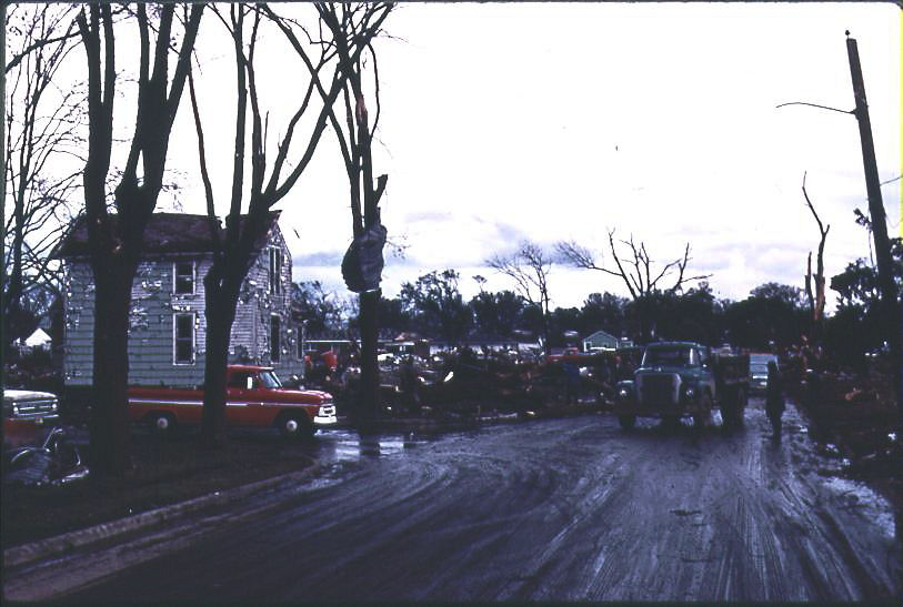 The north end of Charles City, IA