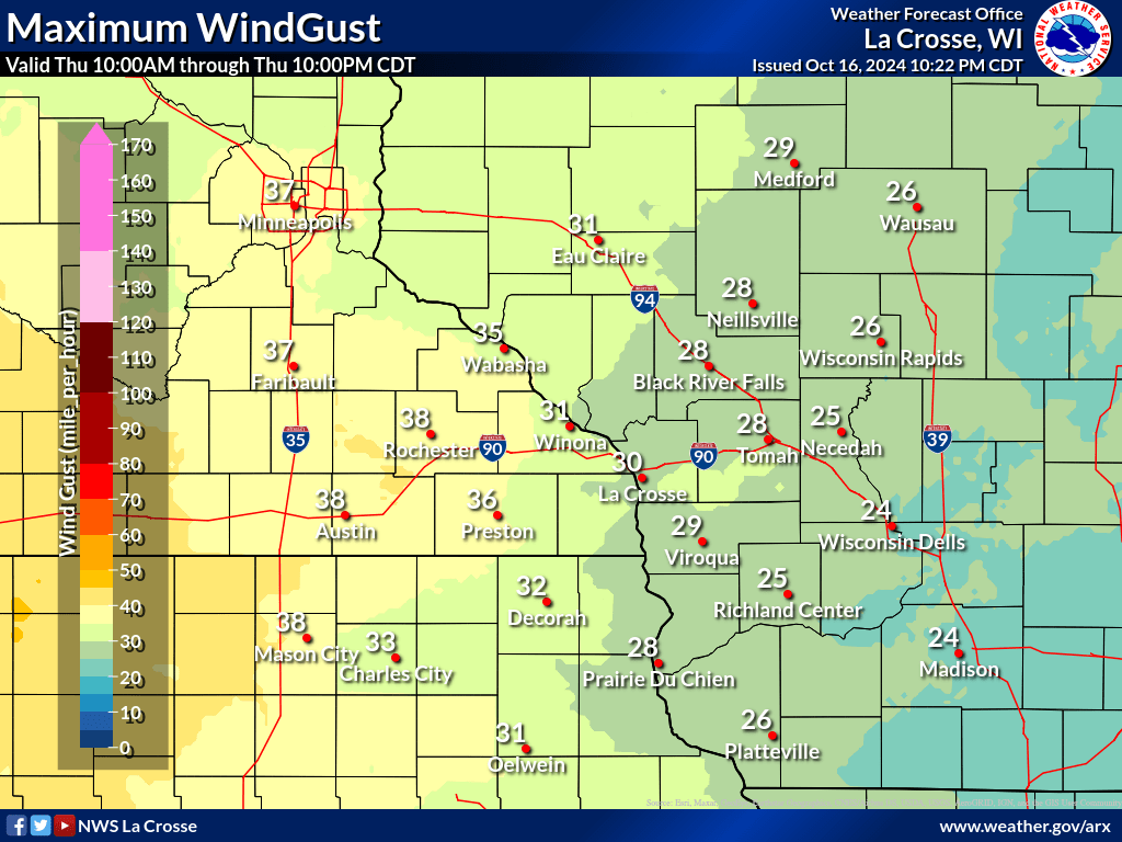 Forecast Wind Gust