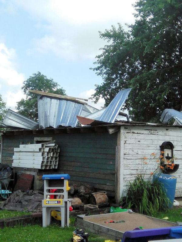 Wind damage in Tomah WI (Tonya Noggle)