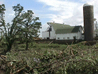 link to larger image of tornado damage