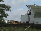 link to larger image of tornado damage