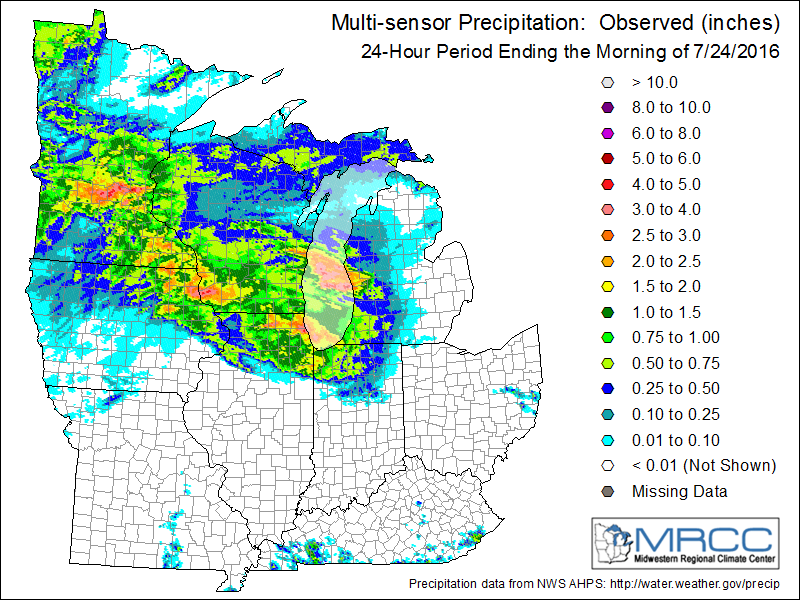 rainfall totals