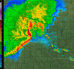 radar image from 1055 p.m. June 26 2010