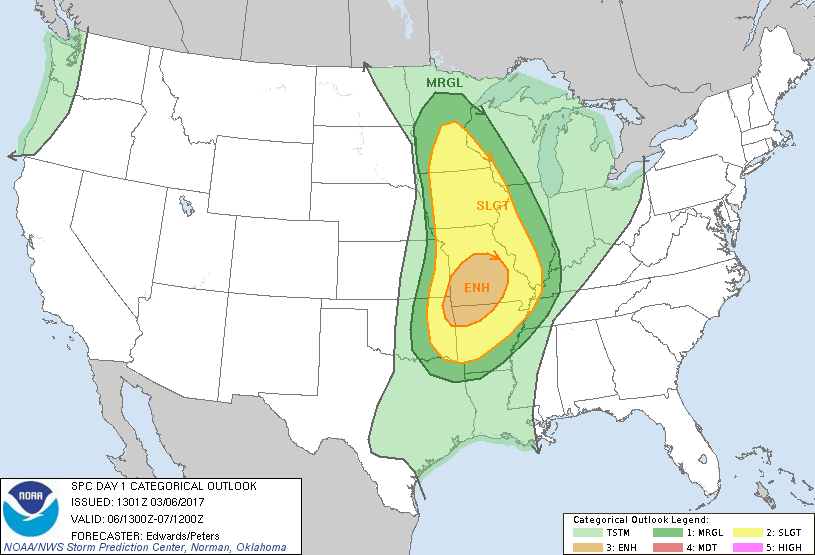 SPC Day 1 Outlook