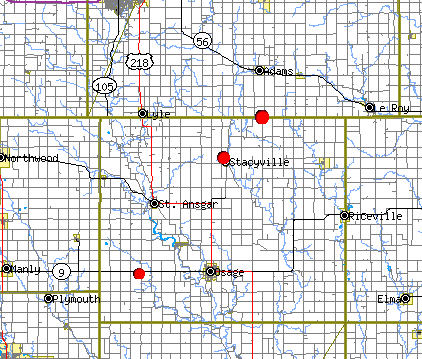 map of tornado touchdowns