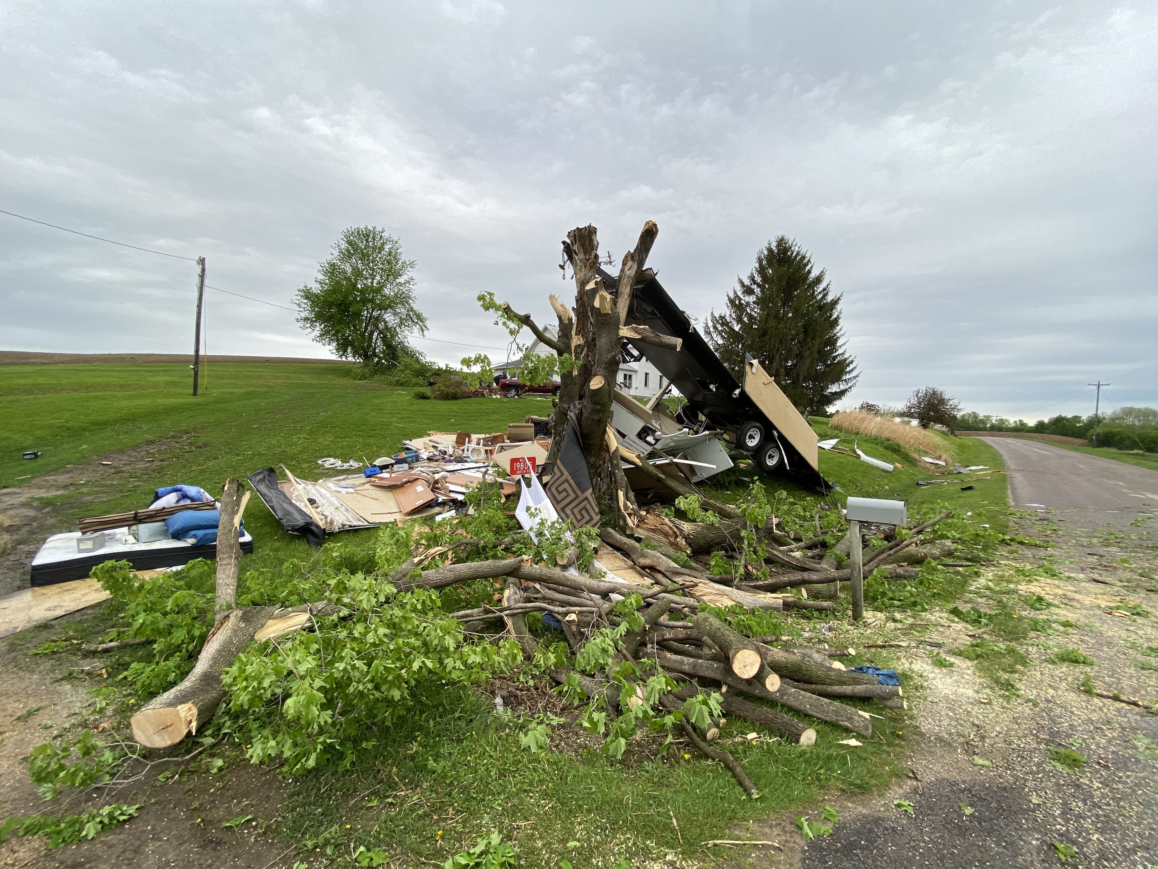 tornado damage photo