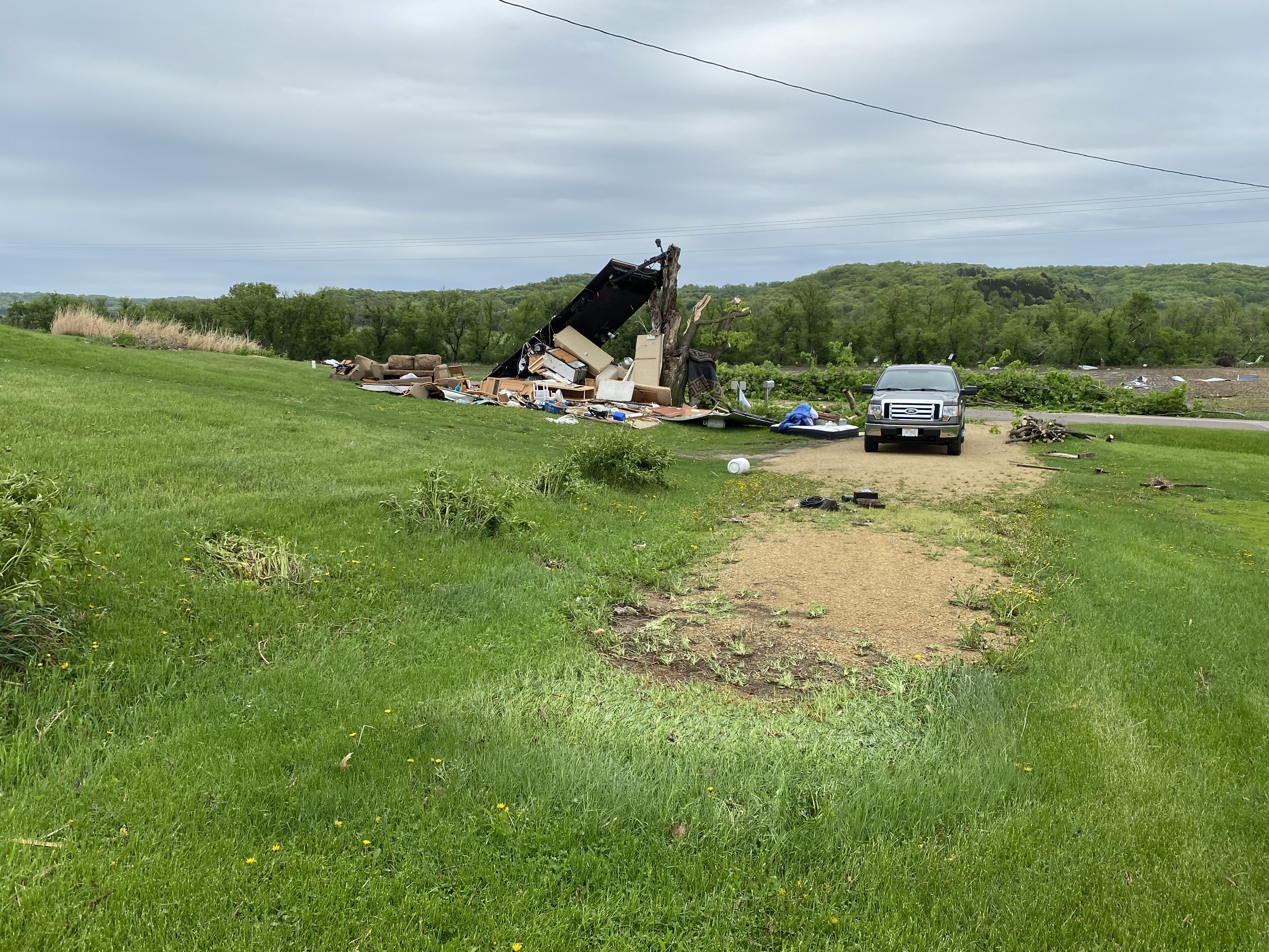 tornado damage photo