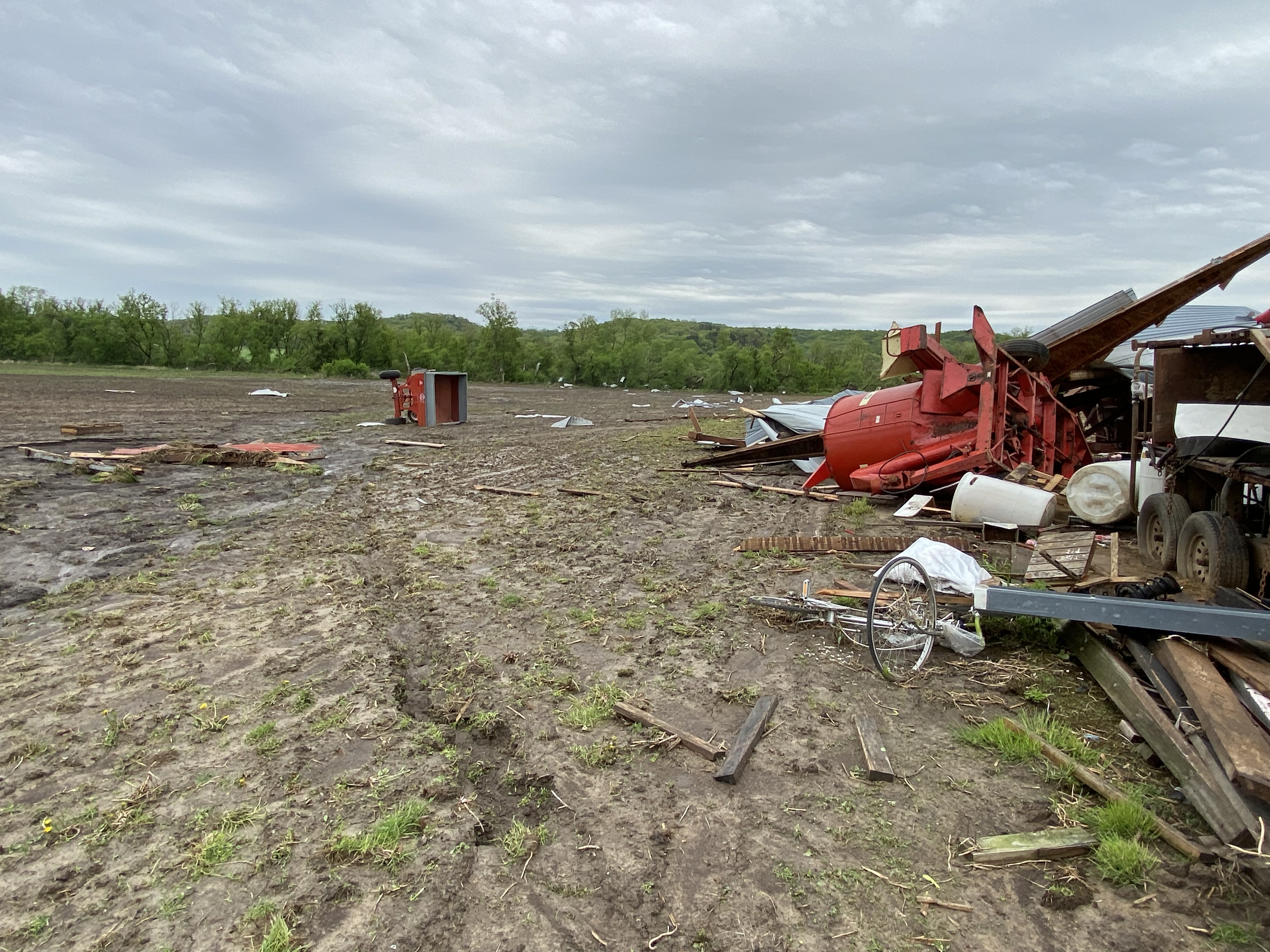 tornado damage photo