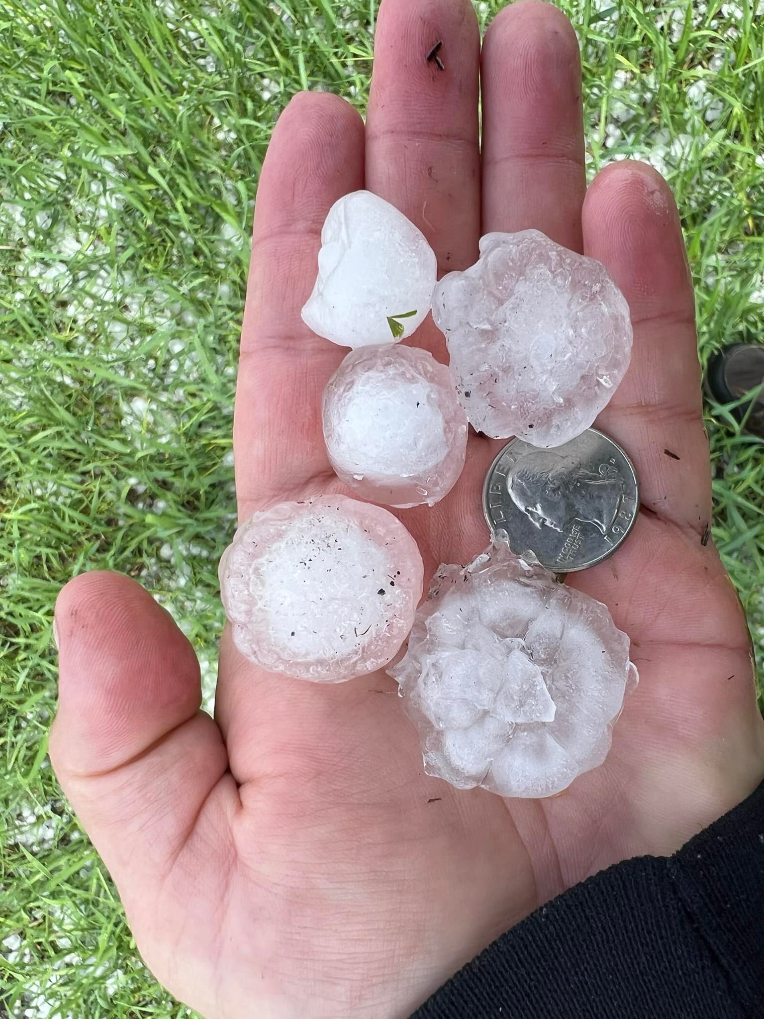 large hail photo