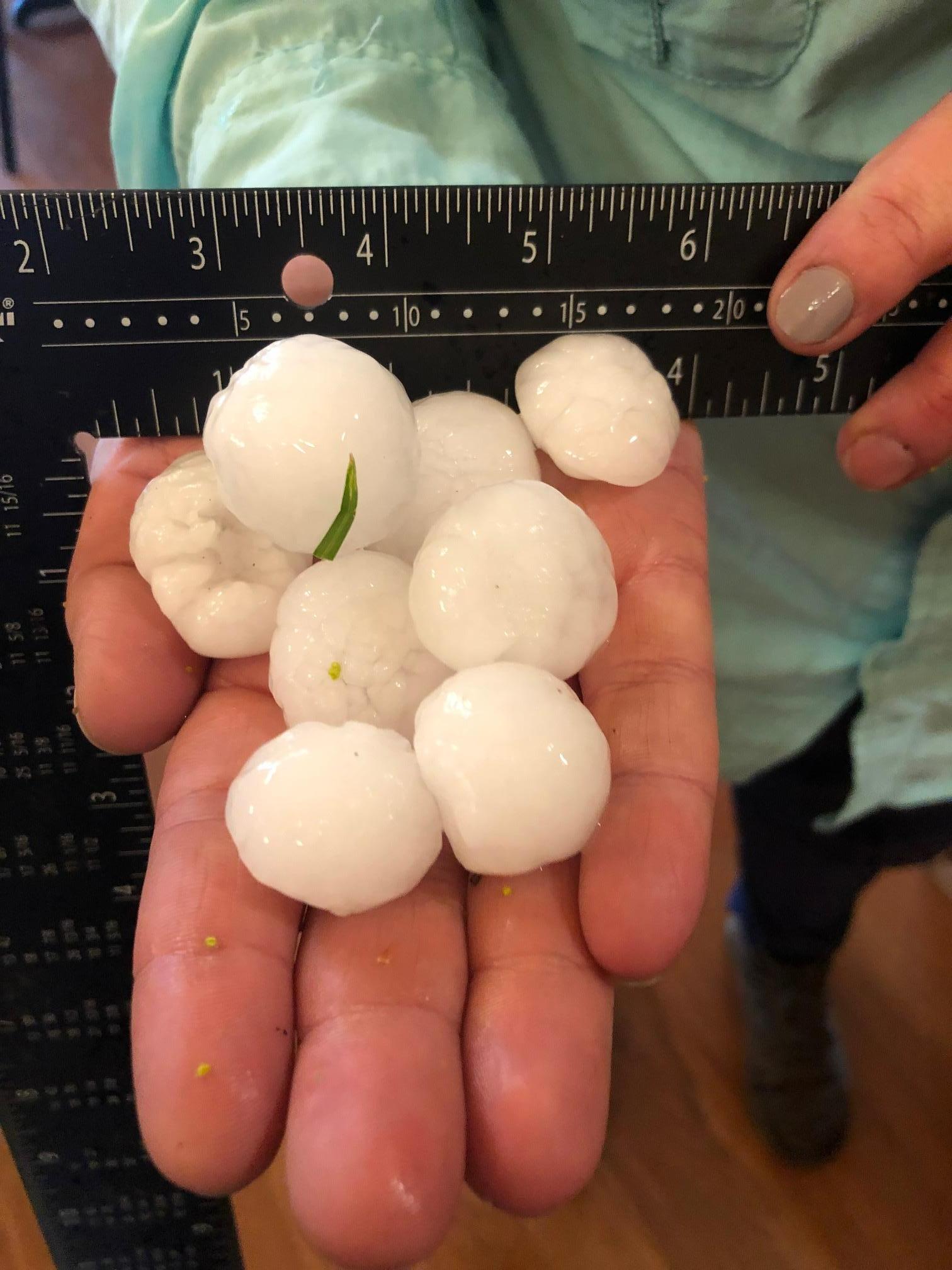 large hail photo