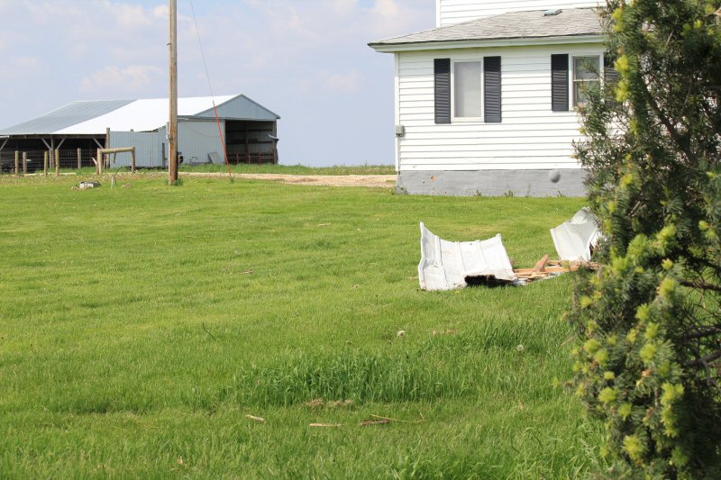 tornado damage