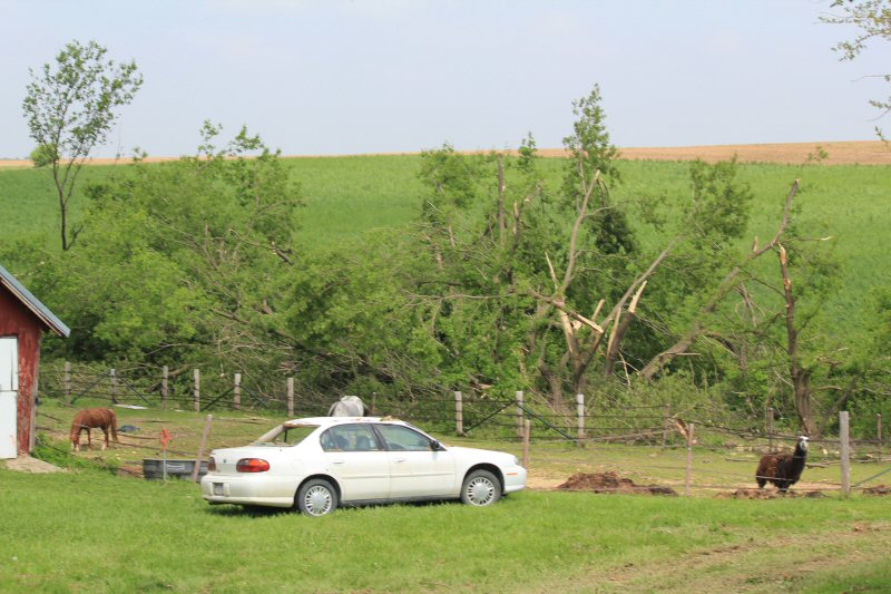 tornado damage