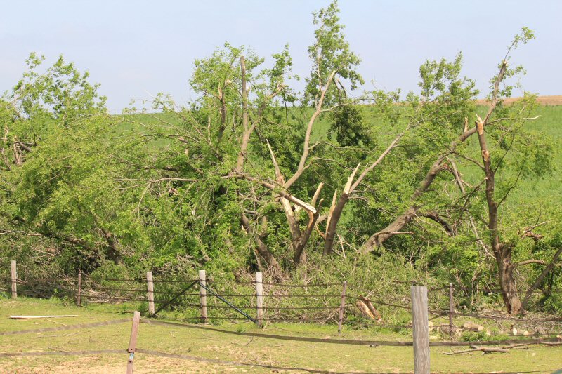 tornado damage