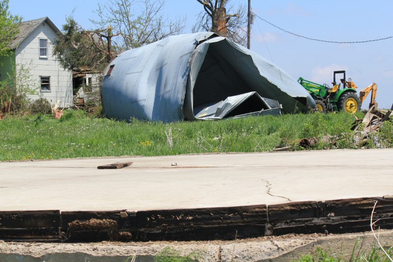 tornado damage