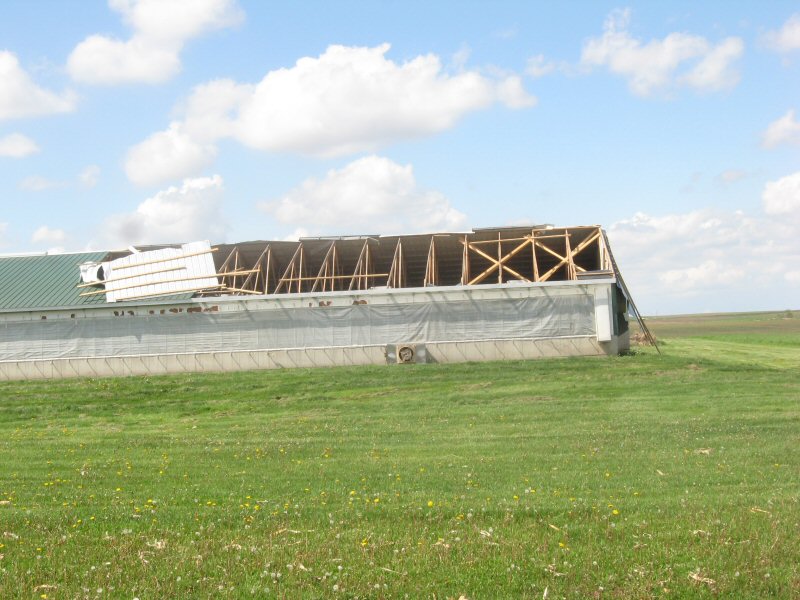 tornado damage