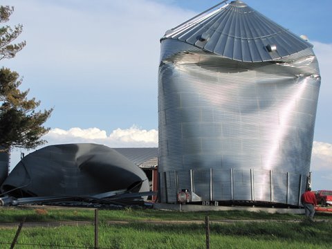 tornado damage