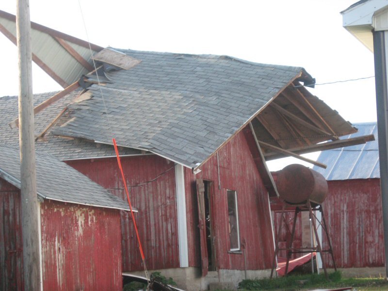 tornado damage