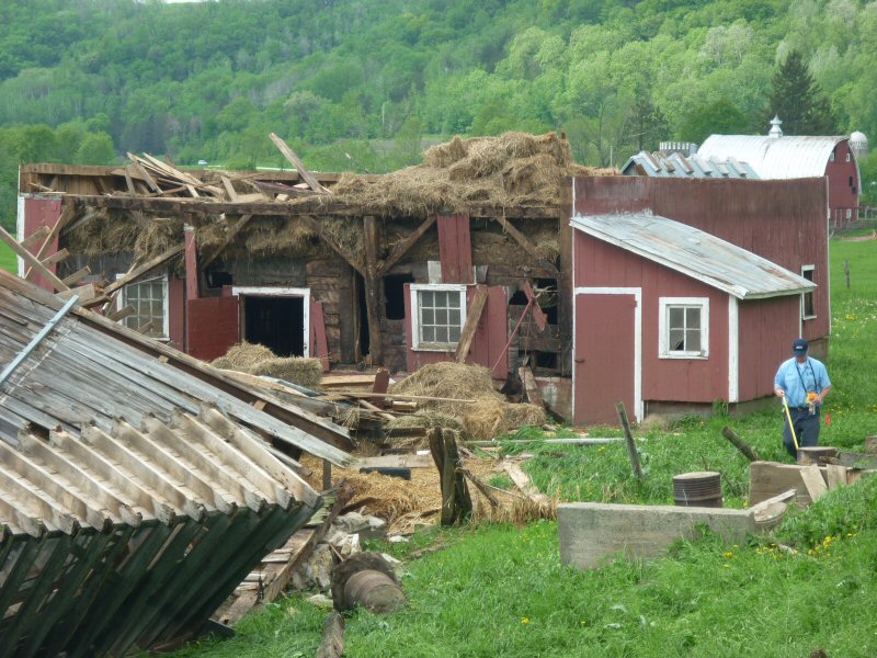 tornado damage