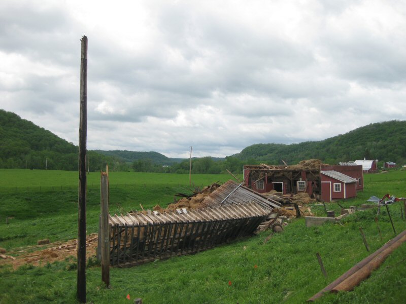 tornado damage