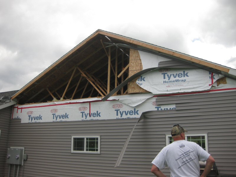 tornado damage