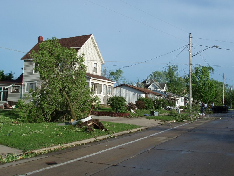 tornado damage