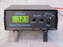 digital temperature readout