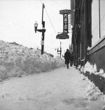  Aftermath of blizzard in Hibbing, MN Photographer:  Al Heitman 