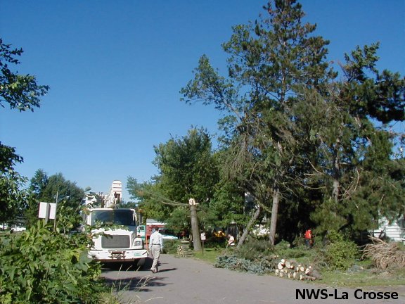 tornado damage