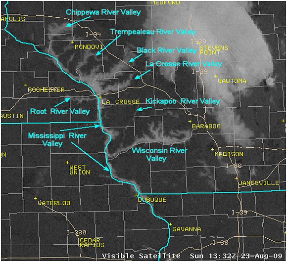 satellite fog image